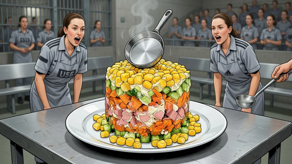 Осуждённые устроили кулинарный батл. Победа через сковородку!